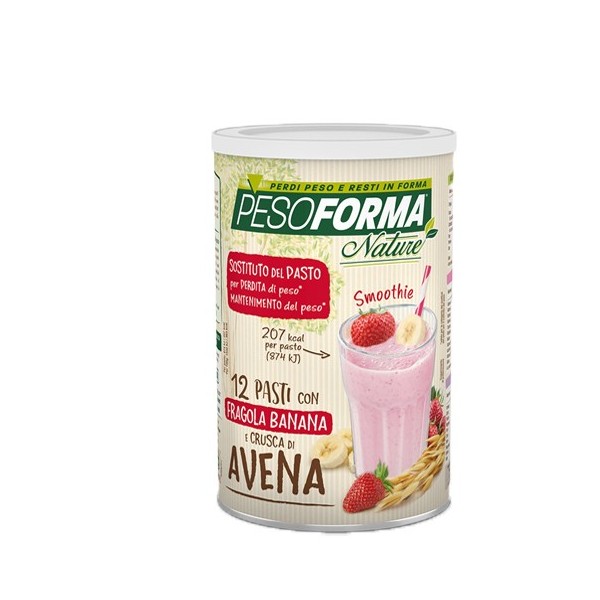 PESOFORMA NATURE SMOOTHIE FRAGOLA BANANA POLVERE 420 G
