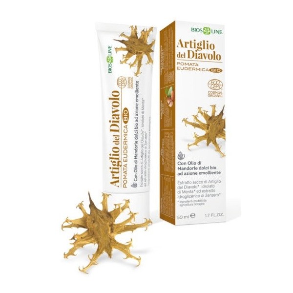 BIOSLINE ARTIGLIO DEL DIAVOLO POMATA EUDERMICA BIO CERT ECOCERT 50 ML