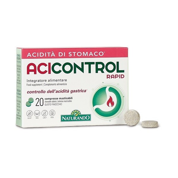 ACICONTROL RAPID 20 COMPRESSE