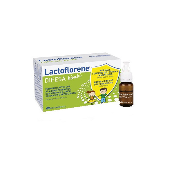 LACTOFLORENE DIFESA BAMBINI 10 FLACONI 100 ML