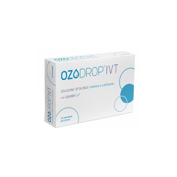 OZODROP IVT SOLUZIONE OFTALMICA BASE DI OLIO OZONIZZATO IN FOSFOLIPIDI 15 FLACONCINI MONODOSE DA 0,35 ML