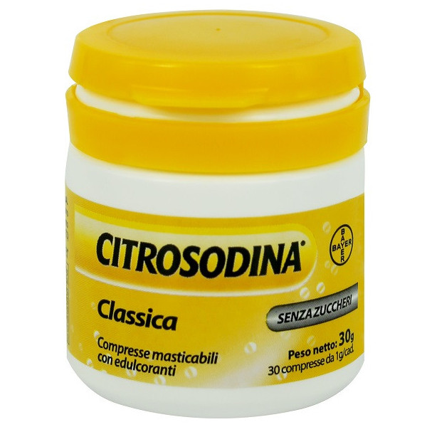 CITROSODINA CLASSICA 30 COMPRESSE MASTICABILI