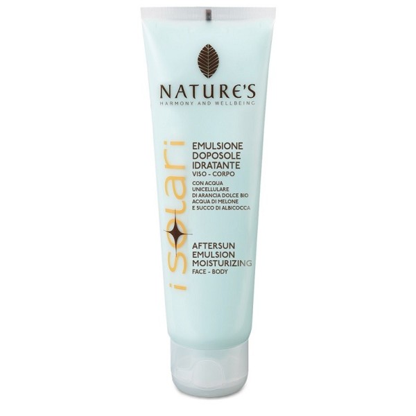 NATURE'S I SOLARI EMULSIONE DOPOSOLE VISO CORPO 75 ML TRAVEL SIZE