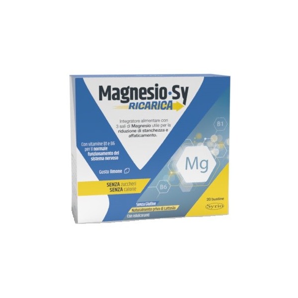 MAGNESIO SY RICARICA 20 BUSTINE