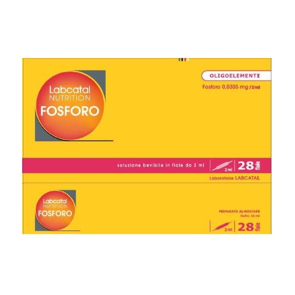 LABCATAL NUTRITION FOSFORO 28 FIALE X 2 ML