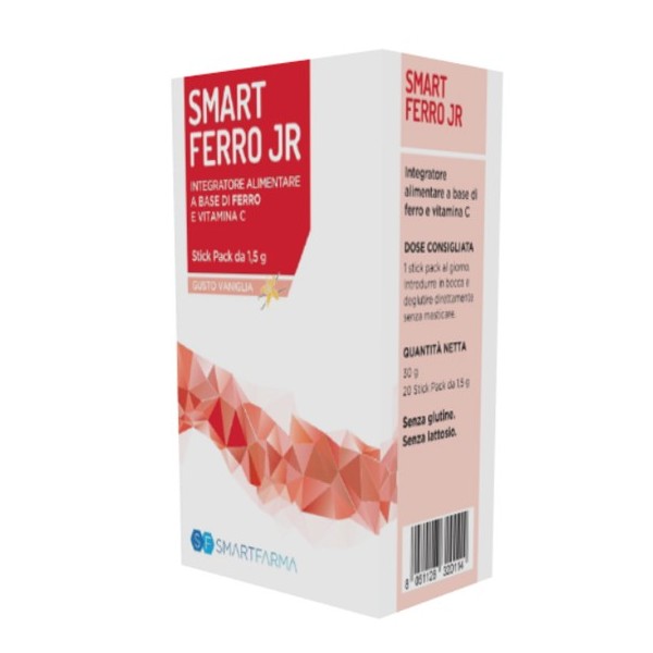 SMART FERRO JR 20 STICK PACK GUSTO VANIGLIA
