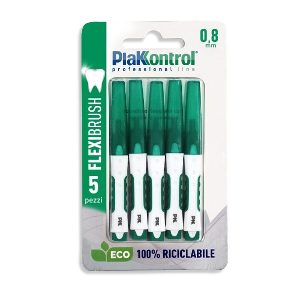 PLAKKONTROL FLEXIBRUSH SCOVOLINI INTERDENTALI 0,8 5 PEZZI PLAKKONTROL FLEXIBRUSH SCOVOLINI INTERDENTALI 0,8 5 PEZZI