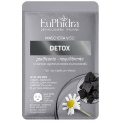 EUPHIDRA MASCHERA VISO DETOX 1 PEZZO