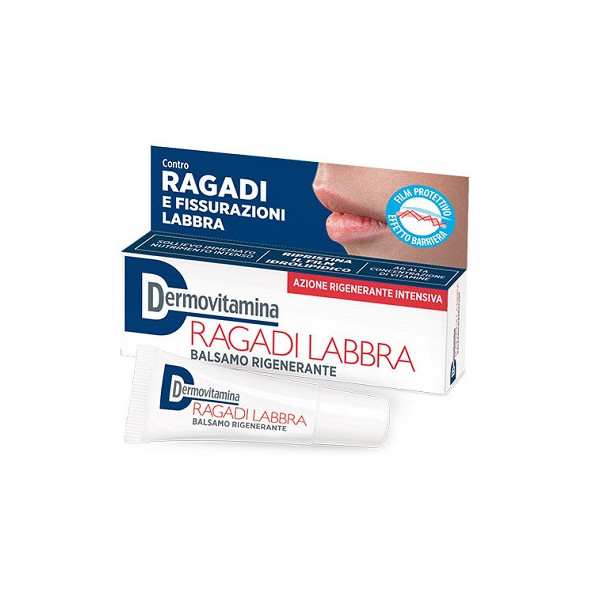DERMOVITAMINA RAGADI LABBRA BALSAMO RIGENERANTE 8 ML