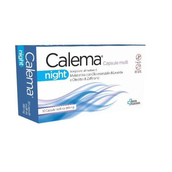 CALEMA NIGHT 30 CAPSULE MOLLI