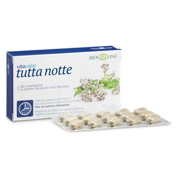 VITACALM TUTTA NOTTE FAST/RETARD 30 COMPRESSE