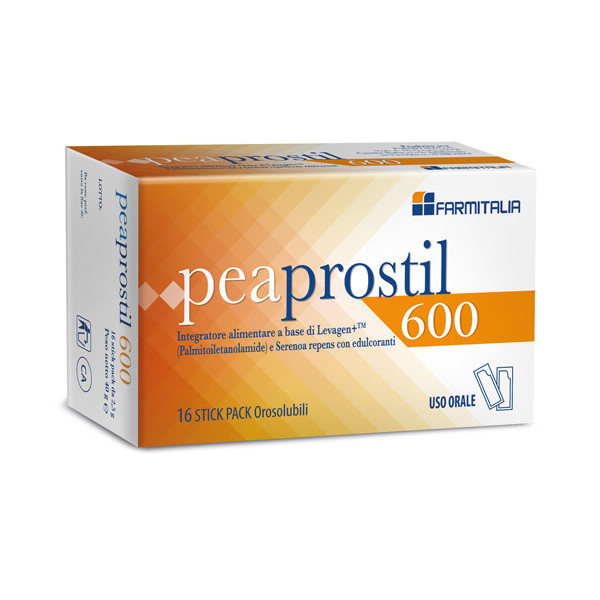PEAPROSTIL 600 16 STICK PACK OROSOLUBILI