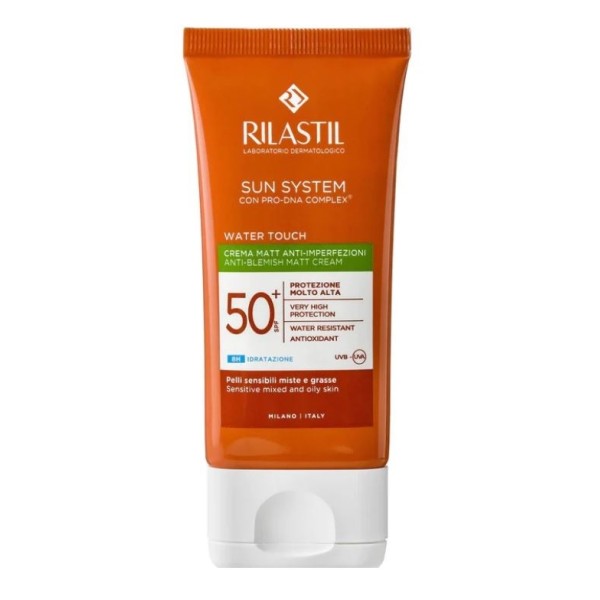 RILASTIL SUN SYSTEM WATER TOUCH MAT CREMA SPF50+ 50 ML