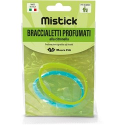 MISTICK BRACCIALETTI AZZURRO + VERDE 2 PEZZI