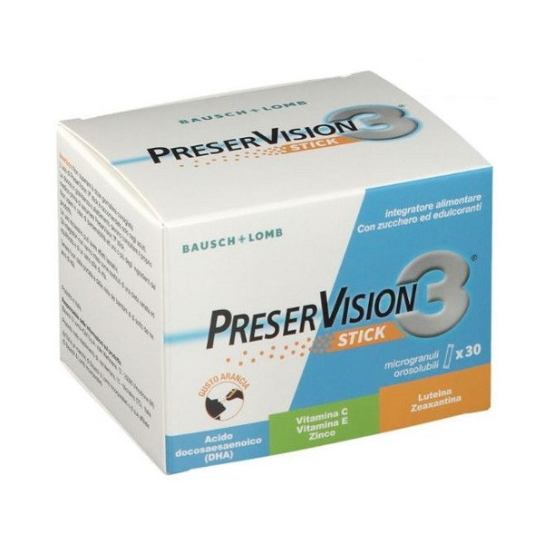 PRESERVISION 3 30 STICK OROSOLUBILI DA 2 G