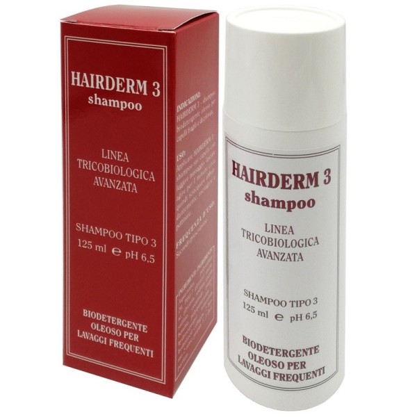 HAIRDERM SHAMPOO 3 LAVAGGI FREQUENTI 125 ML