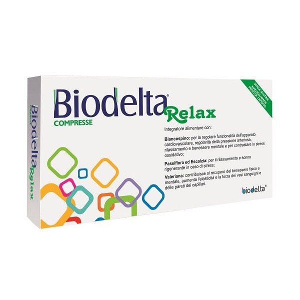 BIODELTA RELAX 30 COMPRESSE