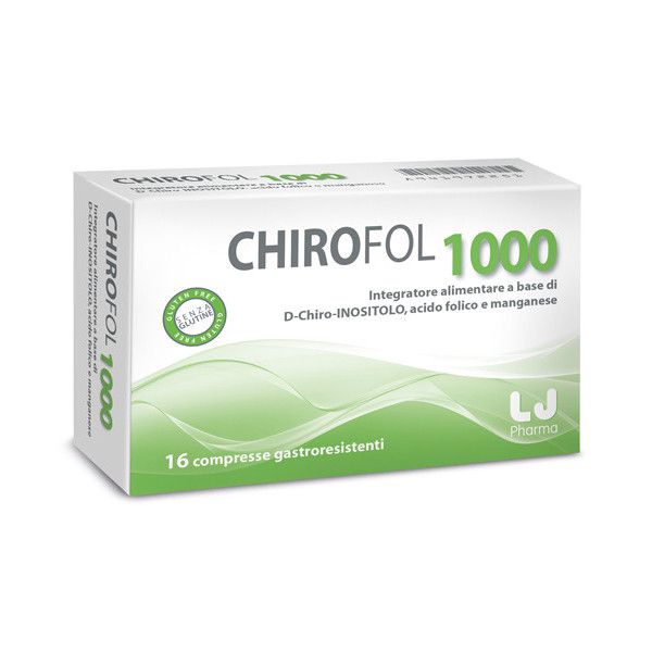 CHIROFOL 1000 16 COMPRESSE GASTRORESISTENTI
