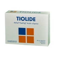 TIOLIDE 20 COMPRESSE DEGLUTIBILI MONOSTRATO FAST SLOW