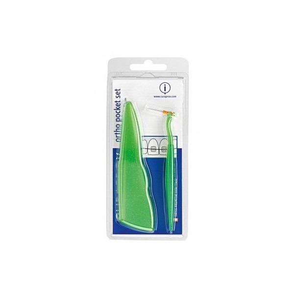 CURAPROX CPS ORTHO POCKET SET 1 SET COMPOSTO DA 1 SUPPORTO UHS 451+CPS SCOVOLINI 07/14/18+1 BARRETTA CERA ORTODONTICA