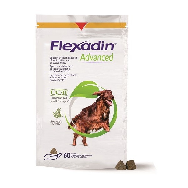 FLEXADIN ADVANCED CANE TUTTE LE TAGLIE 60 TAVOLETTE APPETIBILI