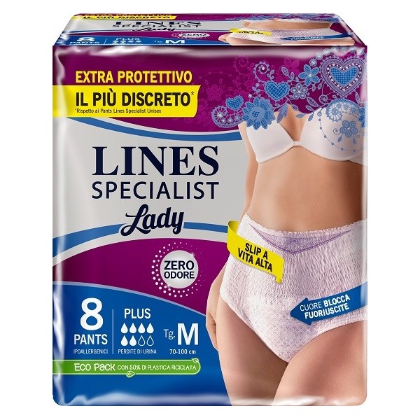 LINES SPECIALIST PANTS PLUS M FARMA 8 PEZZI