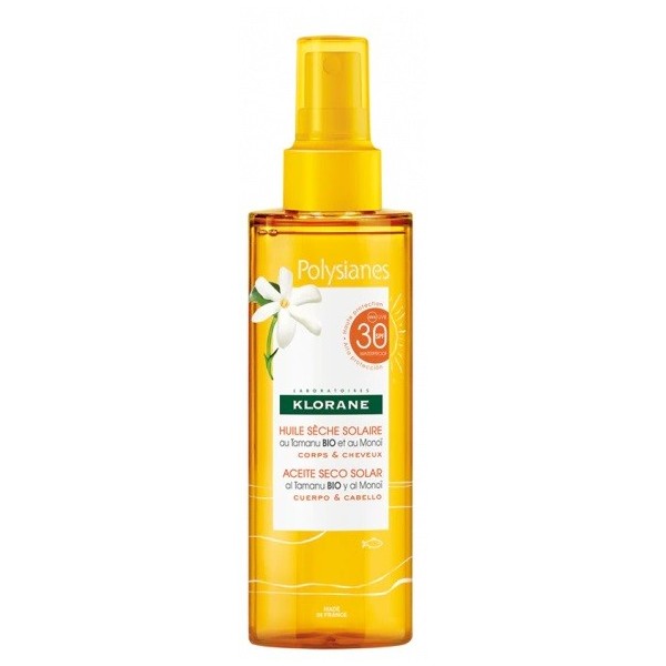KLORANE OLIO SECCO SOLARE SPF 30 CORPO/CAPELLI 200 ML