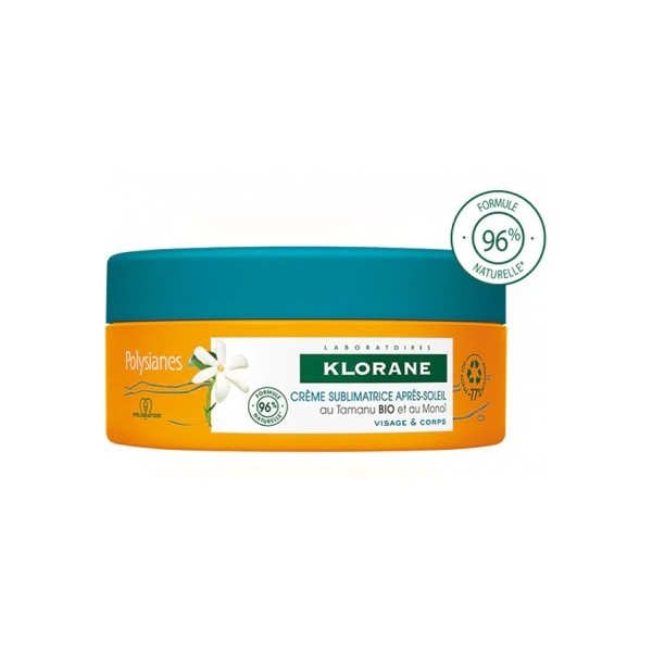 KLORANE CREMA SUBLIMATRICE DOPOSOLE VISO E CORPO TAMANU E MONOI 200 ML