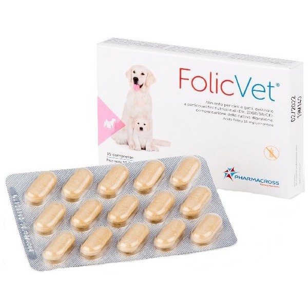 FOLICVET 15 COMPRESSE