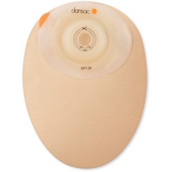 DANSAC NOVALIFE TRE 1 SACCA CHIUSA SOFTCONVEX MAXI PER COLOSTOMIA CON FINESTRA RITAGLIABILE 15-44MM 590 ML 10 PEZZI