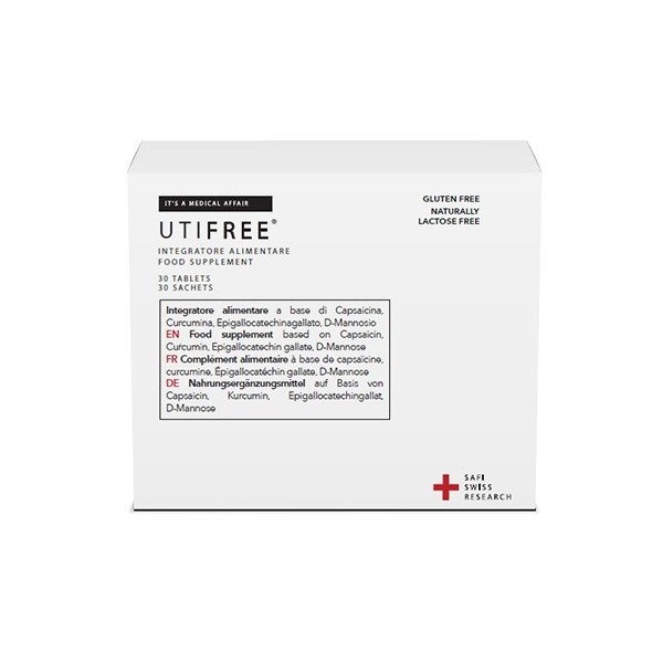 UTIFREE 30 COMPRESSE + 30 STICK DA 2,5 G