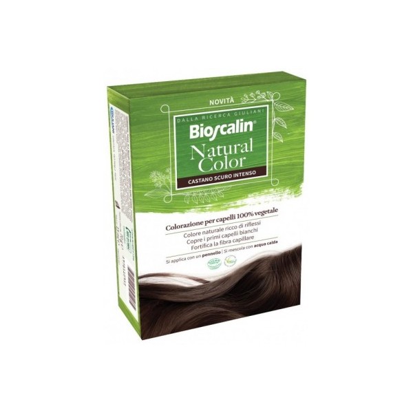 BIOSCALIN NATURAL COLOR CASTANO SCURO INTENSO 70 G