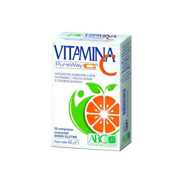 VITAMINA C PUREWAY-C 30 COMPRESSE OROSOLUBILI