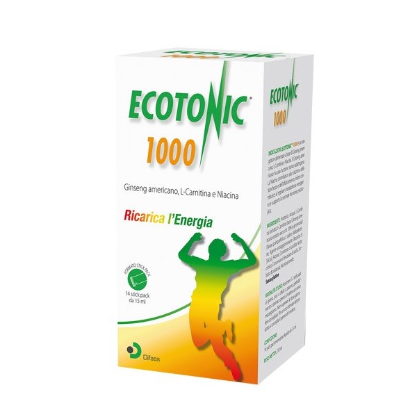ECOTONIC 1000 14 STICK PACK 15 ML