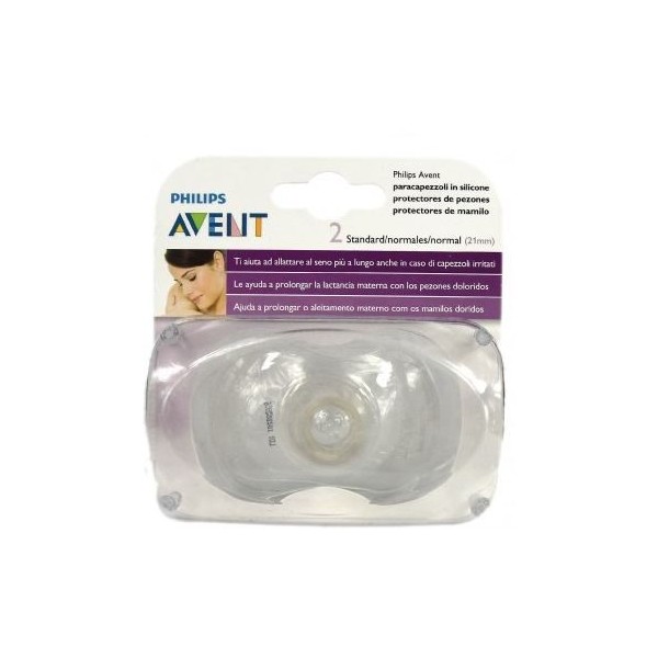 AVENT PARACAPEZZOLI FARFALLA MEDIUM 2 PEZZI CON CUSTODIA TRASPORTO