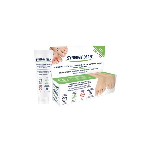 SYNERGY DERM CREMA PIEDE ATLETA MACERAZIONE SUDORE