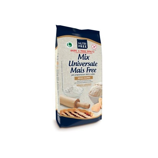 NUTRIFREE MIX UNIVERSALE MAIS FREE PREPARAZIONI DOLCI E SALATE 800 G