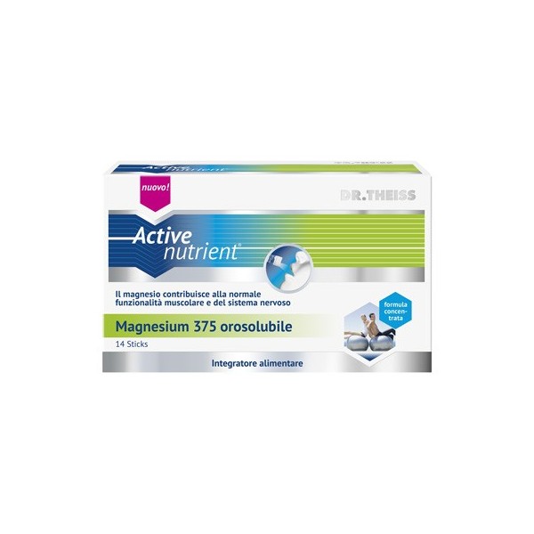 THEISS ACTIVE NUTRIENT MAGNESIUM 375 14 STICK OROSOLUBILI
