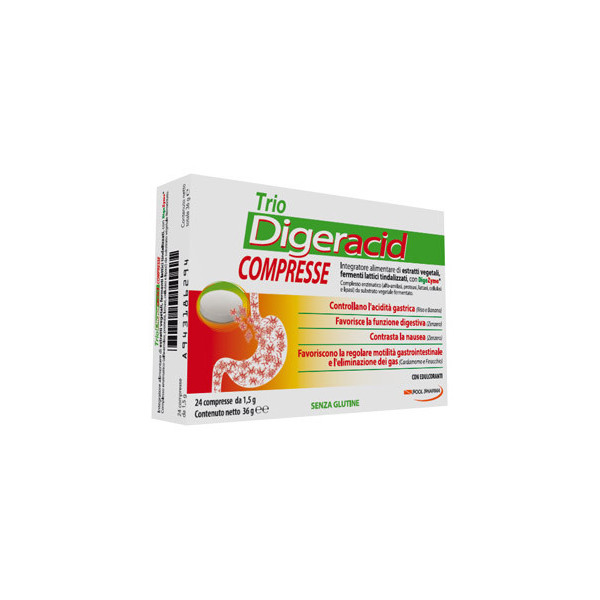 TRIO DIGERACID 24 COMPRESSE