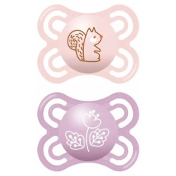 MAM SUCCHIETTO PERFECT 2-6 MESI SILICONE SINGLE BOX FEMMINA