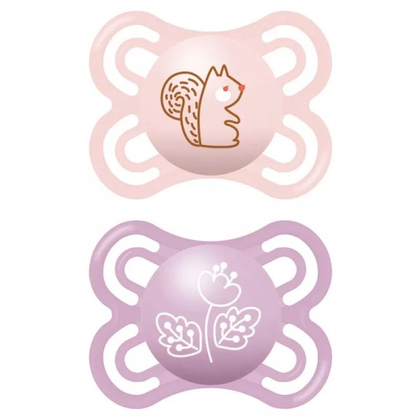 MAM SUCCHIETTO PERFECT 2-6 MESI SILICONE SINGLE BOX FEMMINA