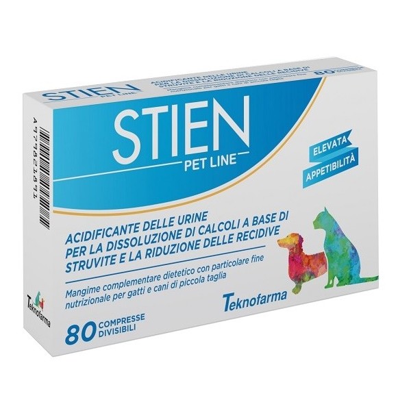 STIEN PET LINE GATTI/CANI PICCOLA TAGLIA 80 COMPRESSE DIVISIBILI
