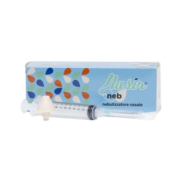 NASIR NEB KIT CON 1 UGELLO NASIR NEBULIZZATORE + 1 SIRINGA 10 ML LLC + 1 AGO