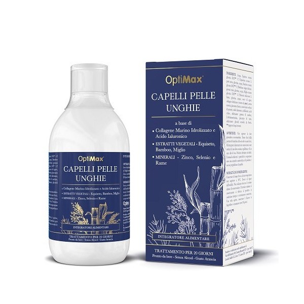 OPTIMAX CAPELLI PELLE UNGHIE 500 ML