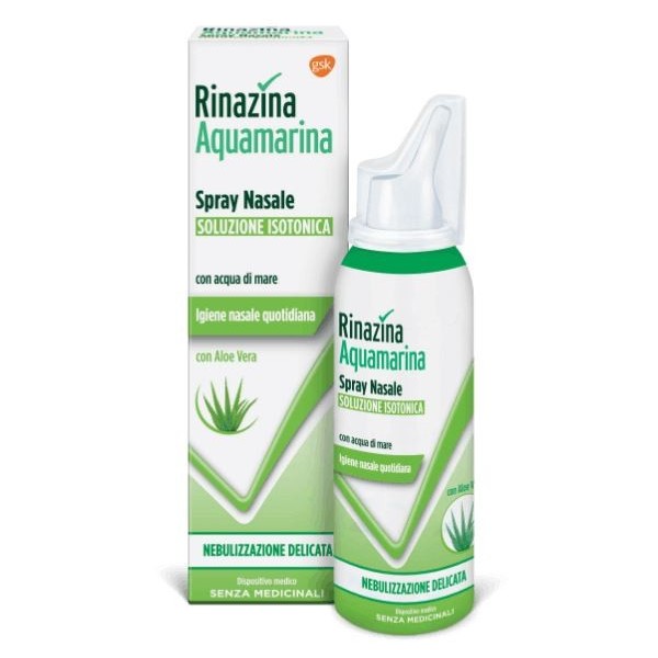 RINAZINA AQUAMARINA FAMILY SPRAY NASALE ISOTONICO DELICATO 100 ML