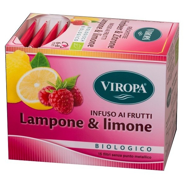 VIROPA INFUSO LAMPONE & LIMONE BIO 15 BUSTINE DA 2,7 G
