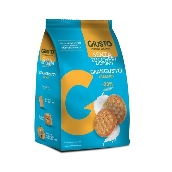 GIUSTO SENZA ZUCCHERO GRANGUSTO CLASSICI 350 G