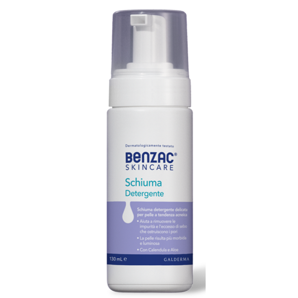 BENZAC SKINCARE SCHIUMA DETERGENTE 130 ML