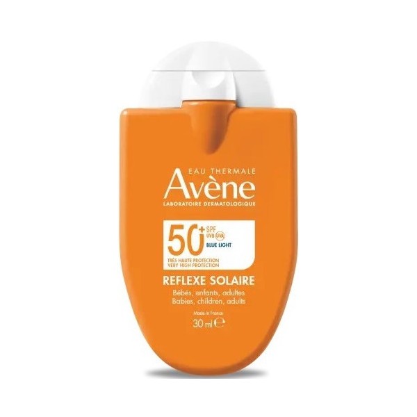 EAU THERMALE AVENE REFLEXE SOLAIRE SPF50+ BEBE BAMBINI ADULTO 30 ML