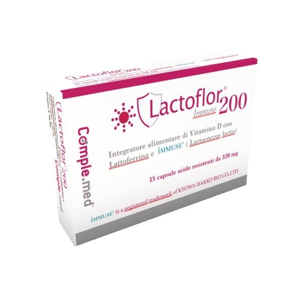 LACTOFLOR IMMUNO 200 15 CAPSULE